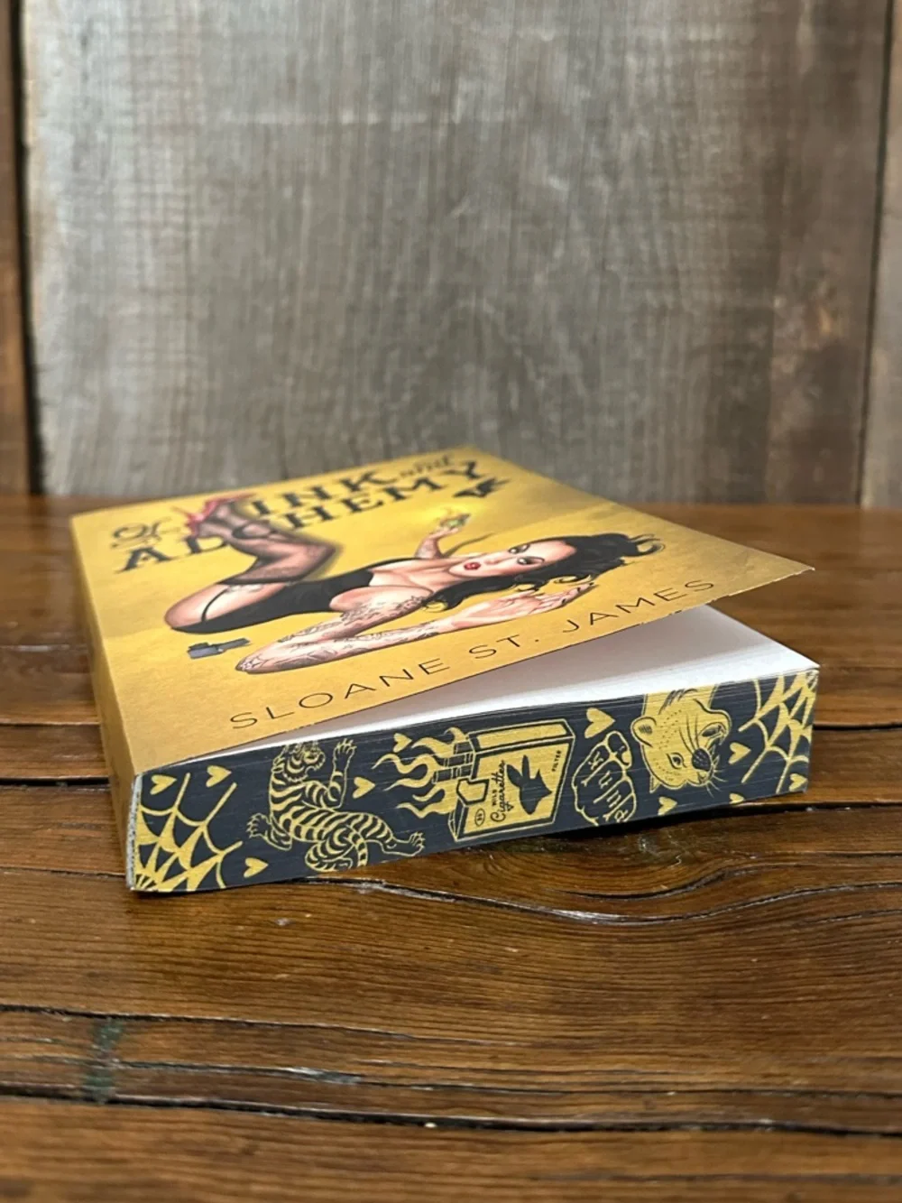 Of Ink & Alchemy by Sloane St. James Dark Romance Paperback Book BookTok